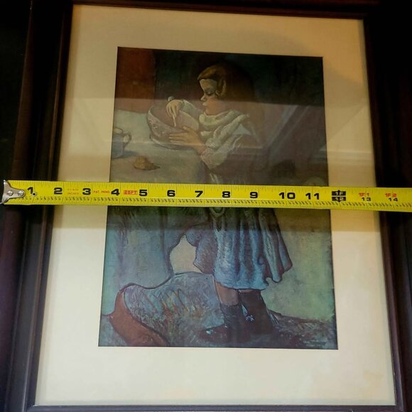 Framed print of the painting Le Gourmet - Pablo Picasso in 1901 - Picture 10 of 10